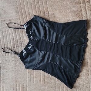 Express Sequin Cami Corset Top
